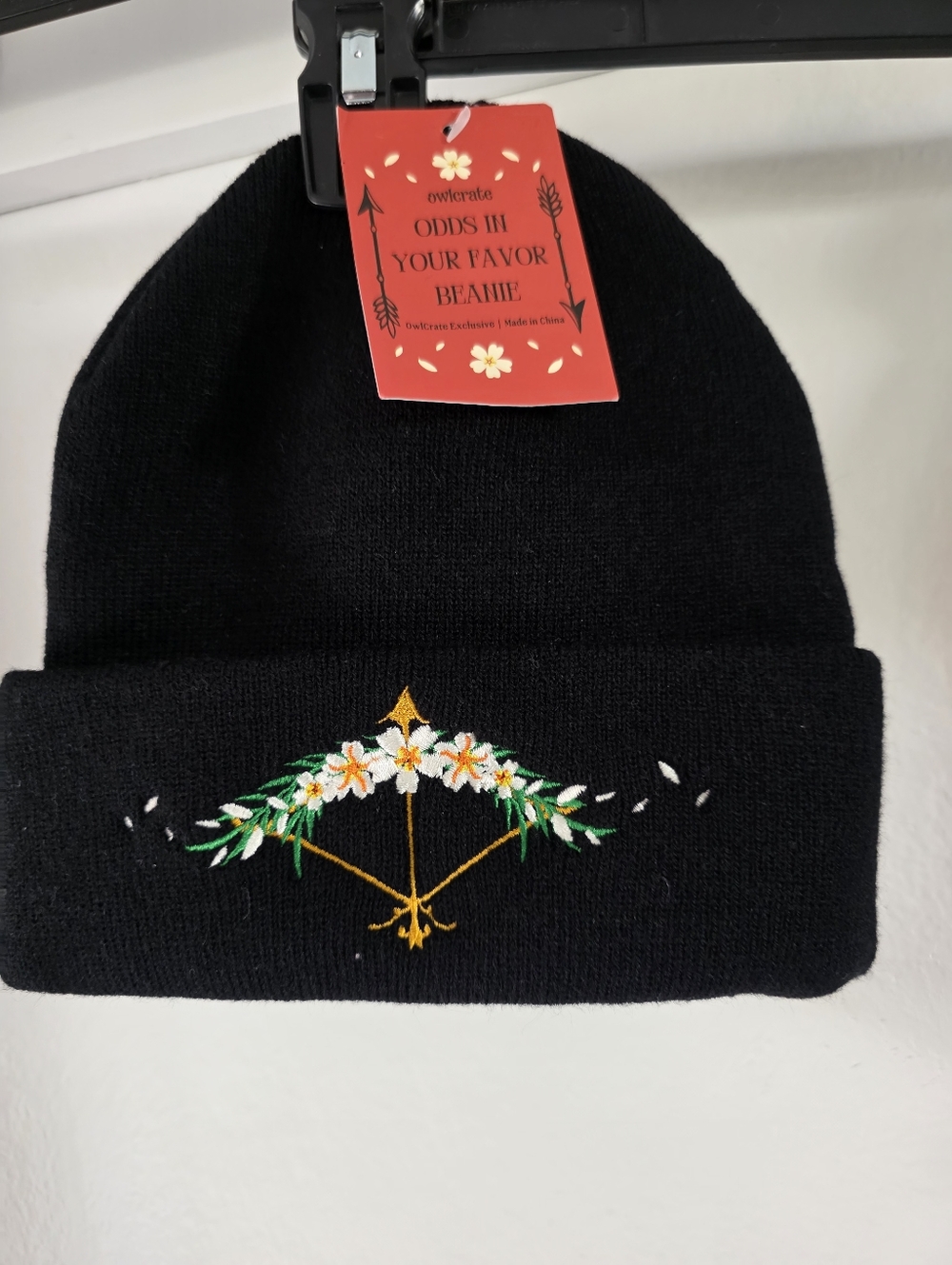 Black Hunger Games Beanie NWT